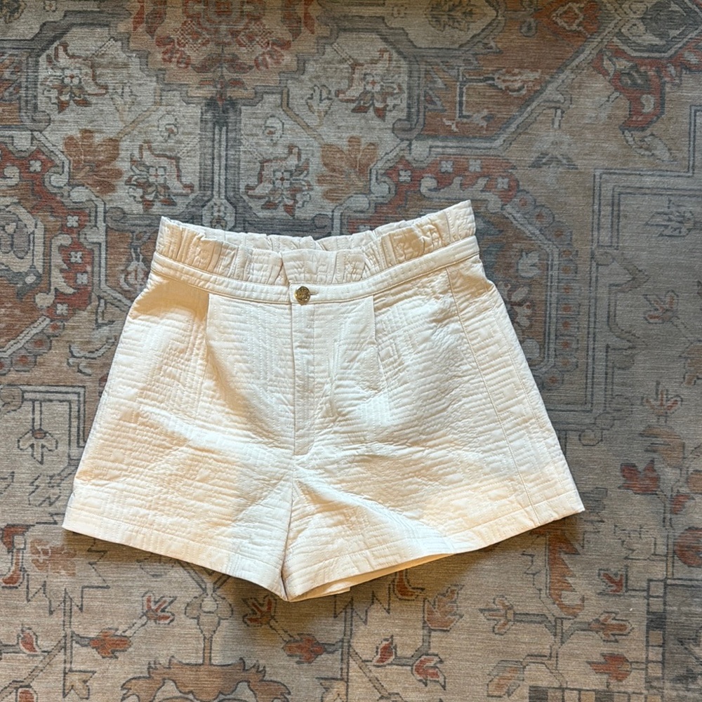 Emily McCarthy shorts in sandshell